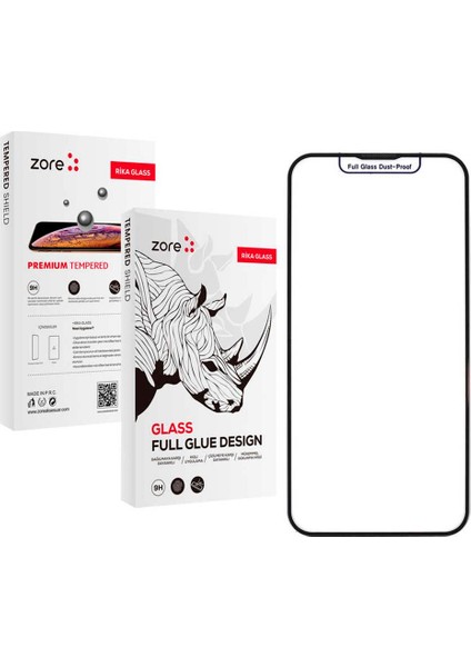 Apple iPhone 14 Pro Max Rika Premium Temperli Cam Ekran Koruyucu