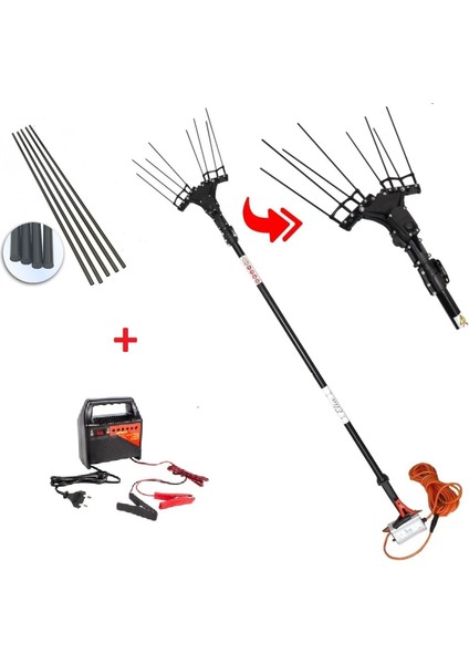 Elia 750 W Sensörlü Devir Ayarlı Zeytin Hasat Makinesi