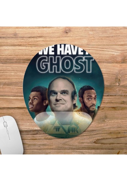 We Have A Ghost Bilek Destekli Mousepad Model - 3 Oval