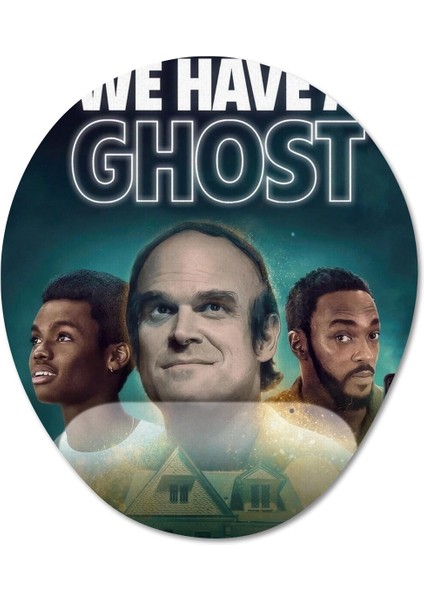 We Have A Ghost Bilek Destekli Mousepad Model - 3 Oval fiyatları