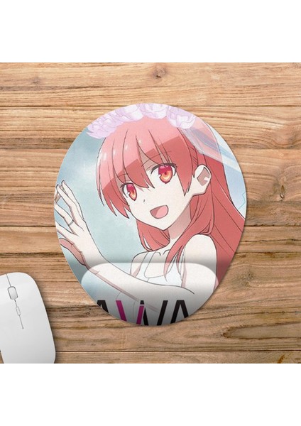 Tonikaku Kawaii: Joshikou-Hen Bilek Destekli Mousepad Model - 2 Oval
