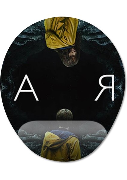 Dark Bilek Destekli Mousepad Model - 1 Oval