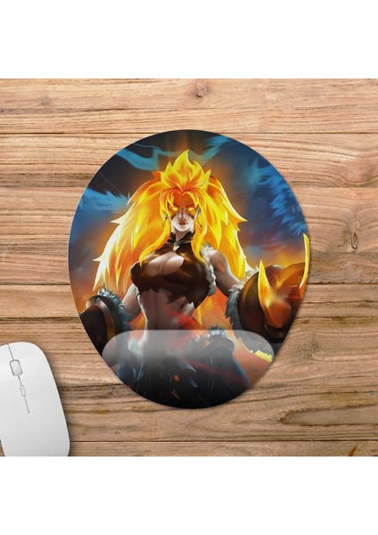 Mobile Legends: Masha Bilek Destekli Mousepad Model - 5 Oval