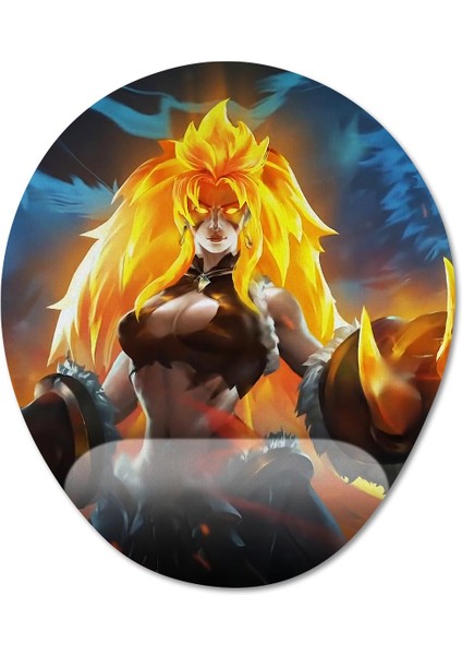 Mobile Legends: Masha Bilek Destekli Mousepad Model - 5 Oval fiyatları