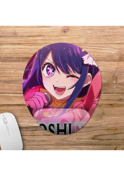 Oshi No Ko Bilek Destekli Mousepad Model - 1 Oval