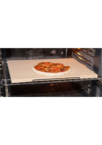 Çaytaş Pizza Taşı Ekmek Taşı Ateş Tuğlası 30X30X3CM - 4 Lü Paket