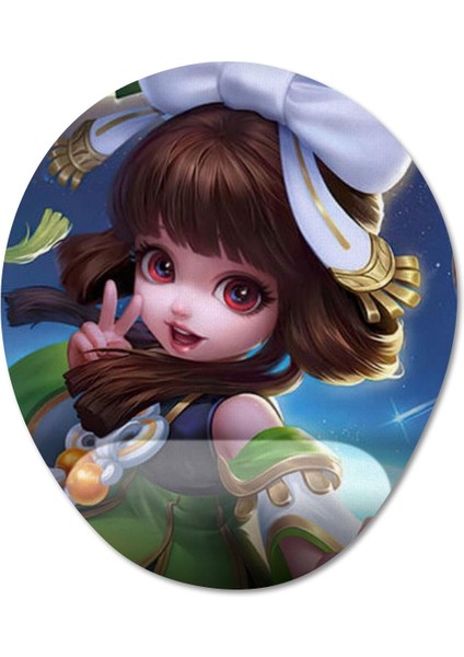 Mobile Legends - Chang'e Bilek Destekli Mousepad Model - 1 Oval fiyatları