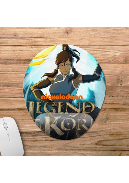 Avatar: The Legend Of Korra Bilek Destekli Mousepad Model - 3 Oval