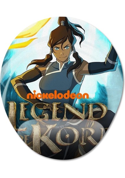 Avatar: The Legend Of Korra Bilek Destekli Mousepad Model - 3 Oval