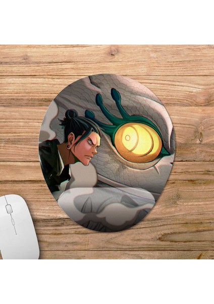 Jujutsu Kaisen - Suguru Geto Bilek Destekli Mousepad Model - 3 Oval