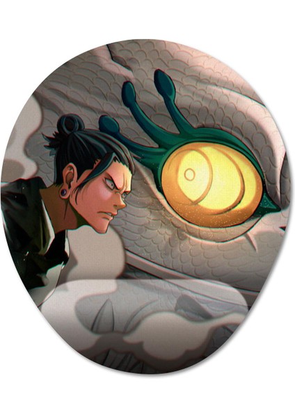 Jujutsu Kaisen - Suguru Geto Bilek Destekli Mousepad Model - 3 Oval