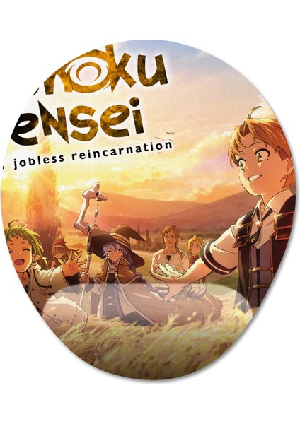 Mushoku Tensei Bilek Destekli Mousepad Model - 3 Oval fiyatları