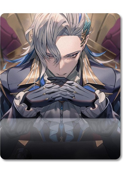 Neuvillette - Genshin Impact Bilek Destekli Mousepad Model - 3