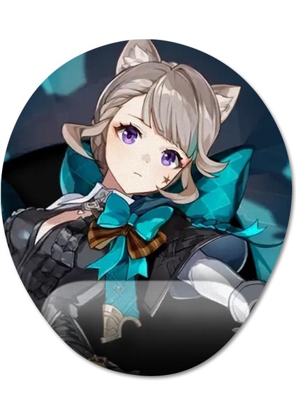 Lynette - Genshin Impact Bilek Destekli Mousepad Model - 1 Oval