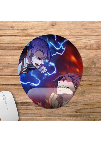 Bai Lian Cheng Shen Bilek Destekli Mousepad Model - 2 Oval