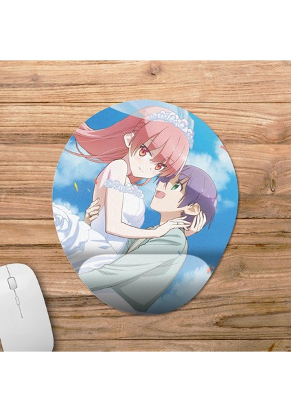 Tonikaku Kawaii: Joshikou-Hen Bilek Destekli Mousepad Model - 1 Oval