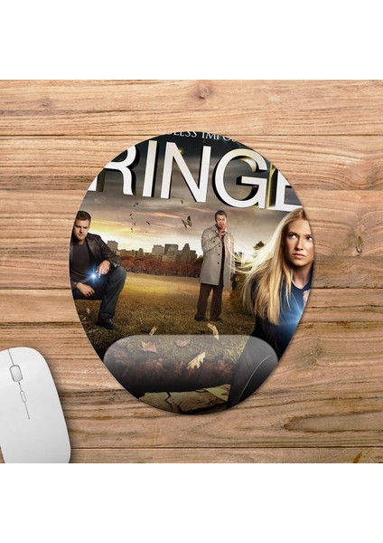 Fringe Bilek Destekli Mousepad Model - 1 Oval