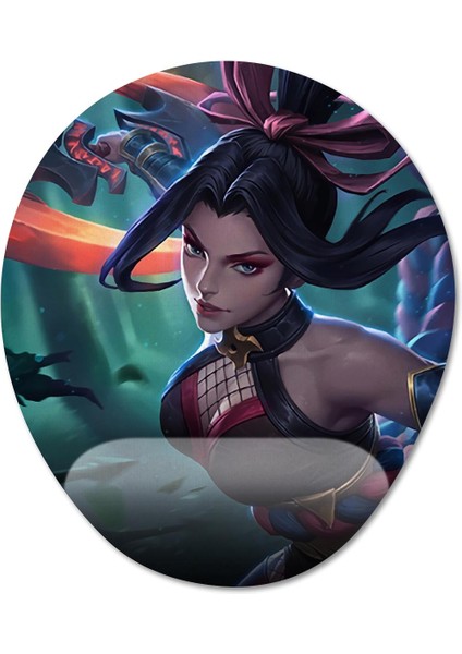 Mobile Legends - Hanabi Bilek Destekli Mousepad Model - 1 Oval fiyatları