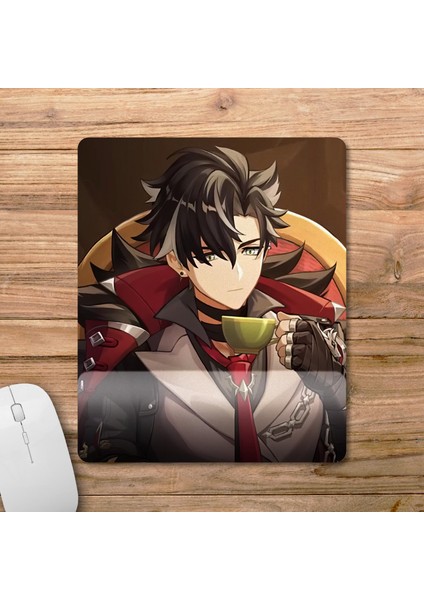 Wriothesley - Genshin Impact Bilek Destekli Mousepad Model - 4