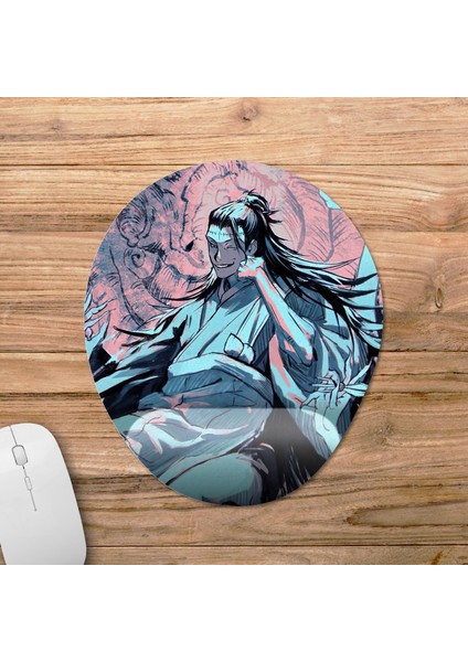 Jujutsu Kaisen - Suguru Geto Bilek Destekli Mousepad Model - 2 Oval