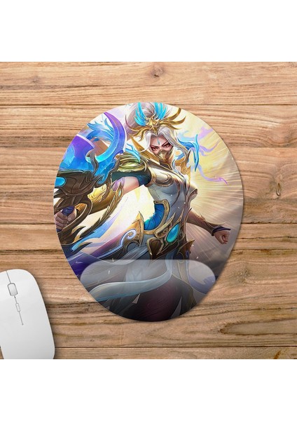 Mobile Legends - Hanabi Bilek Destekli Mousepad Model - 3 Oval