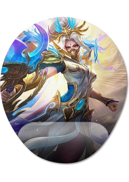 Mobile Legends - Hanabi Bilek Destekli Mousepad Model - 3 Oval