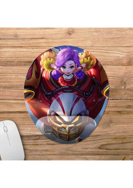 Jawhead - Mobile Legends Bilek Destekli Mousepad Model - 4 Oval