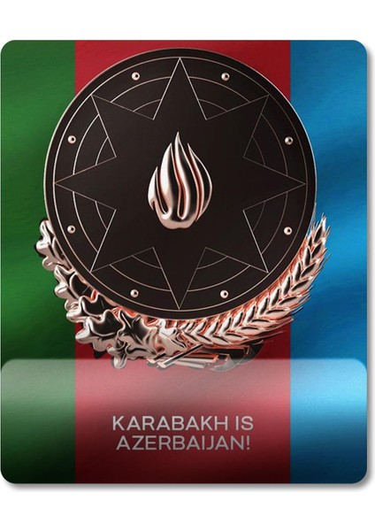 Karabağ Azerbaycandır - Qarabağ Azərbaycandır Bilek Destekli Mousepad Model - 1 fiyatları