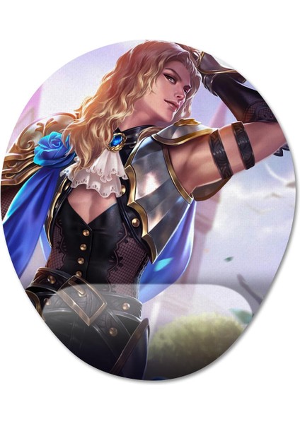 Mobile Legends - Lancelot Bilek Destekli Mousepad Model - 1 Oval