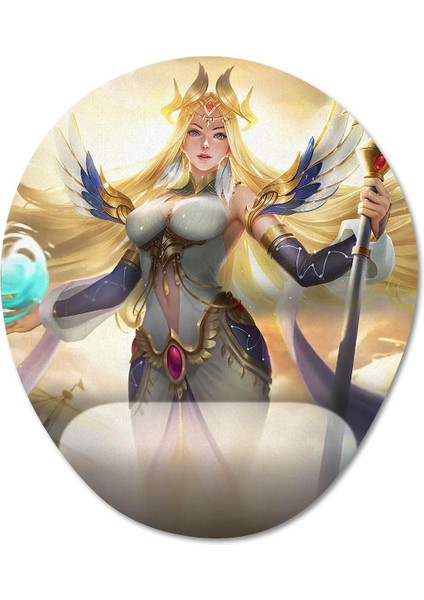 Mobile Legends - Kadita Bilek Destekli Mousepad Model - 2 Oval fiyatları