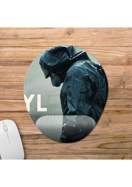 Chernobyl Bilek Destekli Mousepad Model - 1 Oval