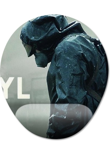 Chernobyl Bilek Destekli Mousepad Model - 1 Oval