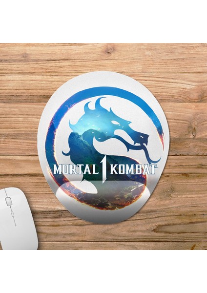 Mortal Kombat 1 Bilek Destekli Mousepad Model - 2 Oval