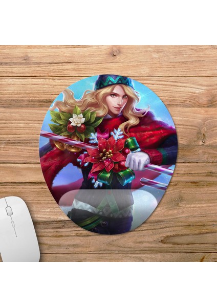 Mobile Legends - Lancelot Bilek Destekli Mousepad Model - 2 Oval