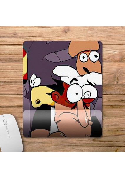 Pizza Tower Bilek Destekli Mousepad Model - 3