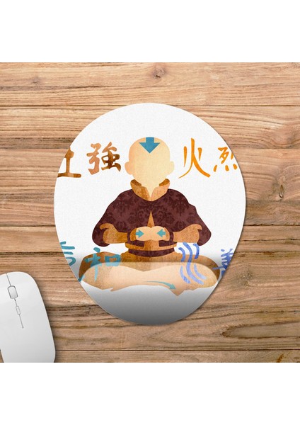 Avatar: The Last Airbender Bilek Destekli Mousepad Model - 4 Oval