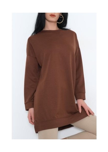 Elfida Armalı Kahverengi Tunik modelleri