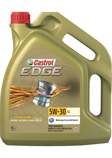 Edge 5W30 - 4 Lt - Benzinli Dizel Motor Yağı