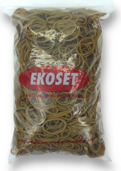 50X3MM Kauçuk Paket Ambalaj Lastiği 1kg