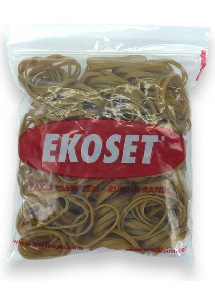 50X3MM Kauçuk Paket Ambalaj Lastiği 100 Adet