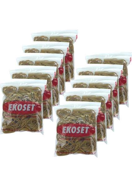 50X3MM Kauçuk Paket Ambalaj Lastiği 1.000 Adet