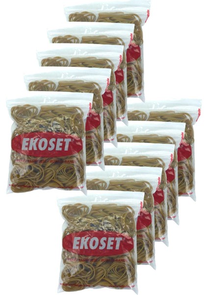 50X3MM Kauçuk Paket Ambalaj Lastiği 1.000 Adet