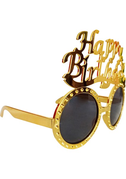 Parti Gözlük Happy Bırthday Gold Zımba Detaylı fiyatları