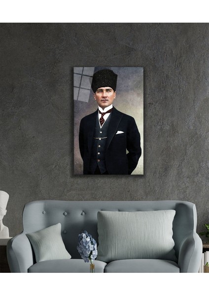 Atatürk 4mm Dayanıklı Cam Tablo Temperli Cam fiyatları