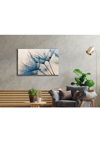 Mavi Karahindiba Cam Tablo fiyatları