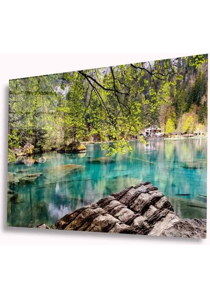 Doğa Manzara Cam Tablo 4mm Dayanıklı Temperli Cam