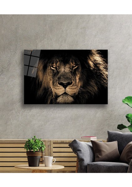 Aslan Cam Tablo