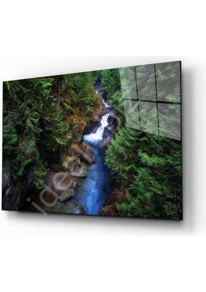 Doğa Manzara Cam Tablo 4mm Dayanıklı Temperli Cam