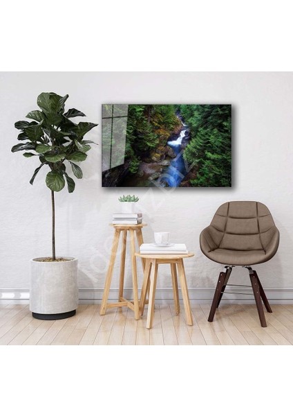 Doğa Manzara Cam Tablo 4mm Dayanıklı Temperli Cam fiyatları