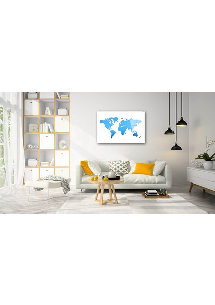 Dünya Haritası 46 Cam Tablo fiyatları